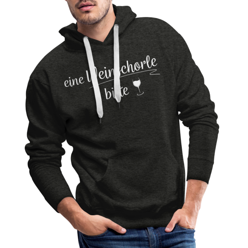 eine Weinschorle bitte - Männer Hoodie - Anthrazit