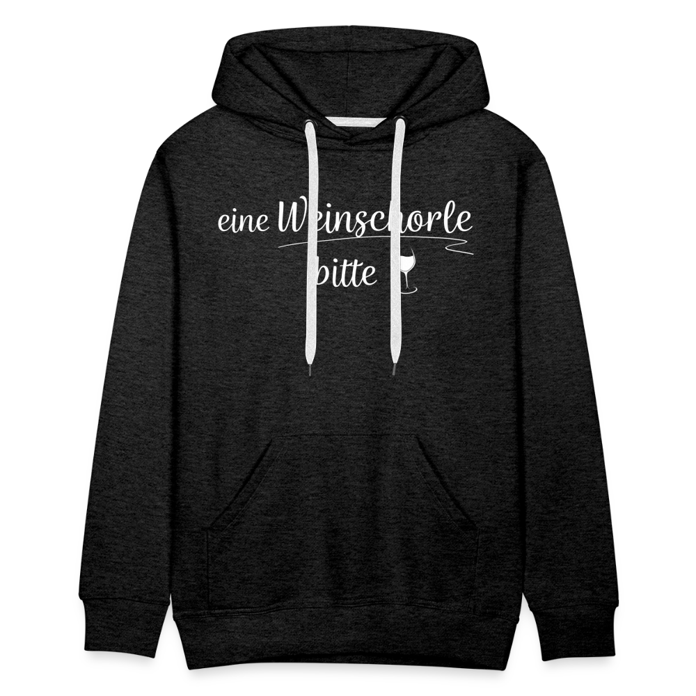 eine Weinschorle bitte - Männer Hoodie - Anthrazit