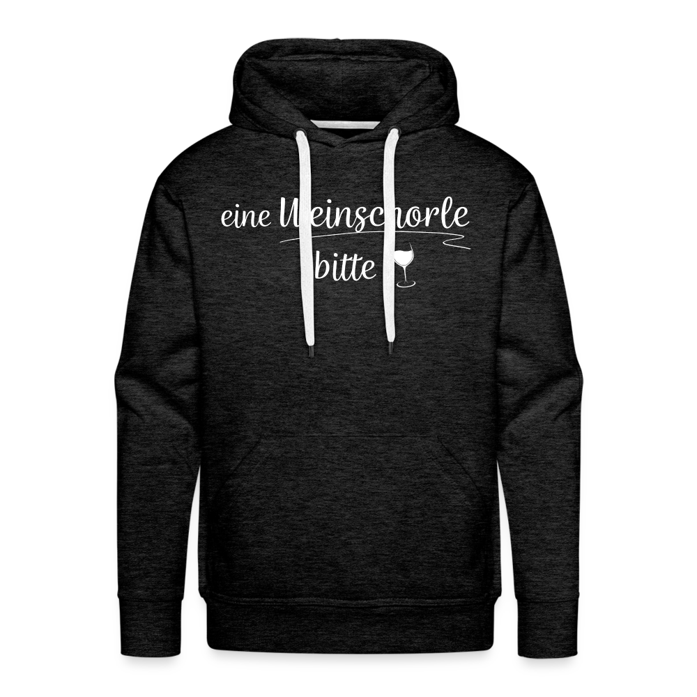 eine Weinschorle bitte - Männer Hoodie - Anthrazit