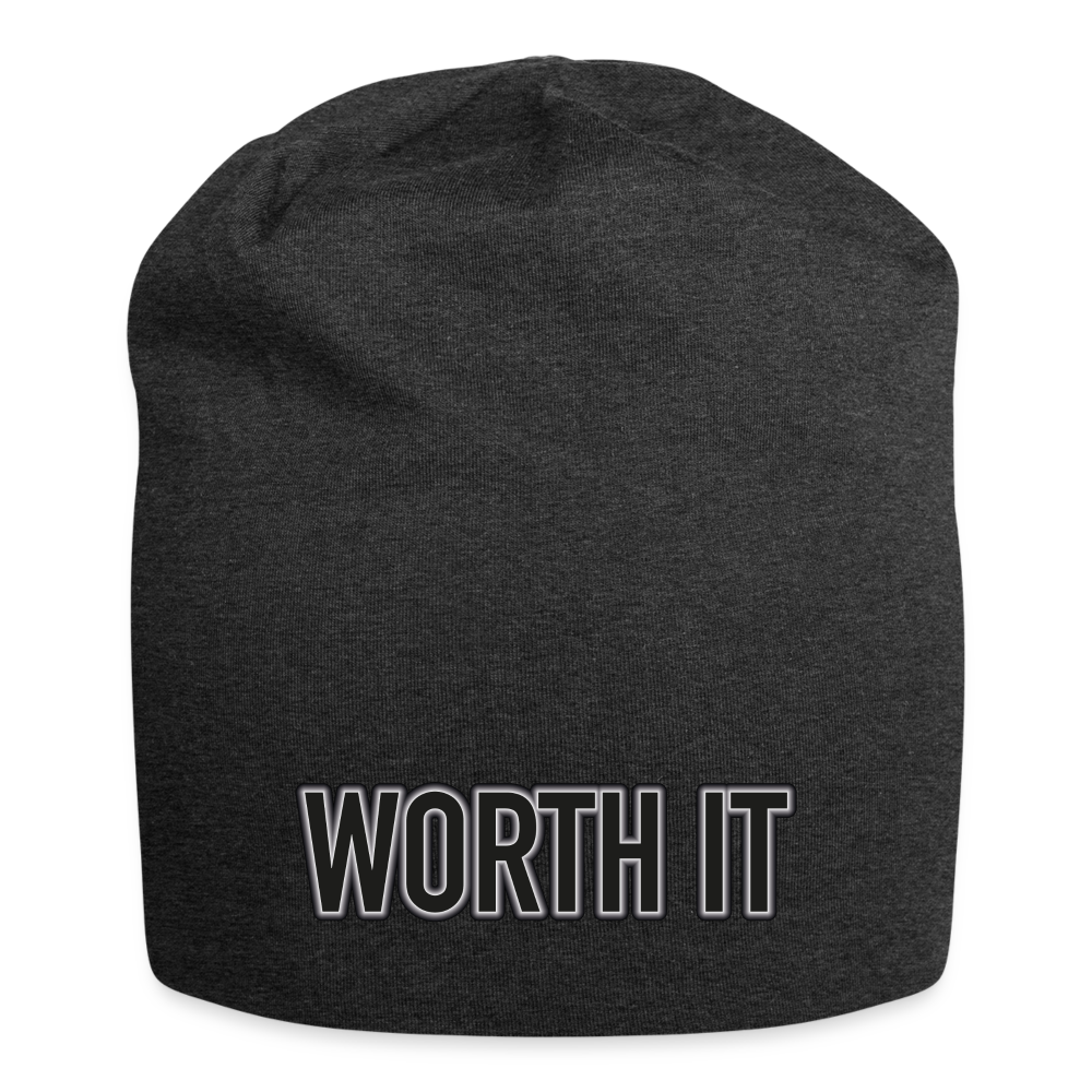 Worth it - Jersey-Beanie - Anthrazit