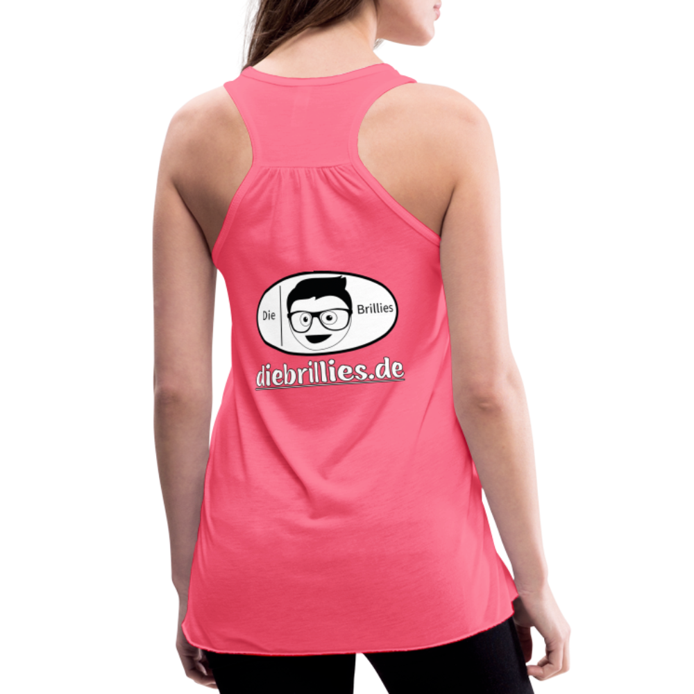 Die Brillies Fanedition - Federleichtes Frauen Tank Top - Neonpink