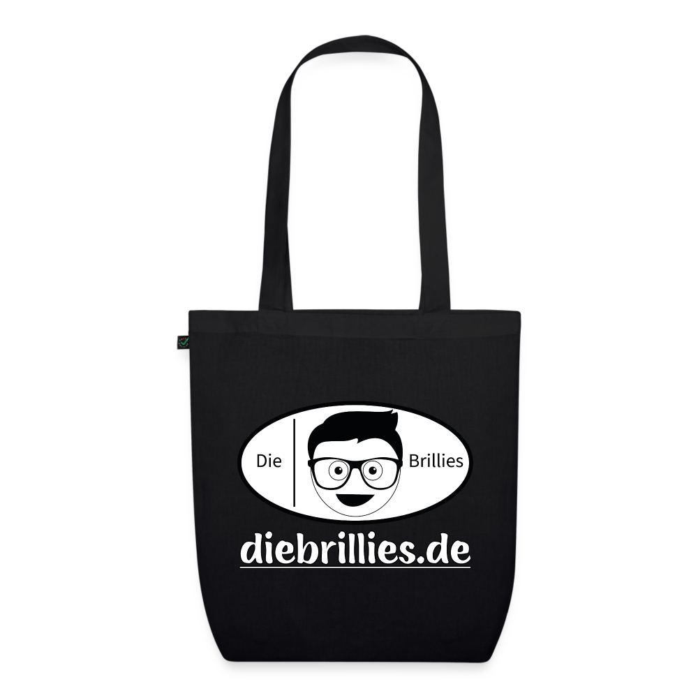 Die Brillies Fanedition - Stoffbeutel aus 100% Bio-Baumwolle - Schwarz