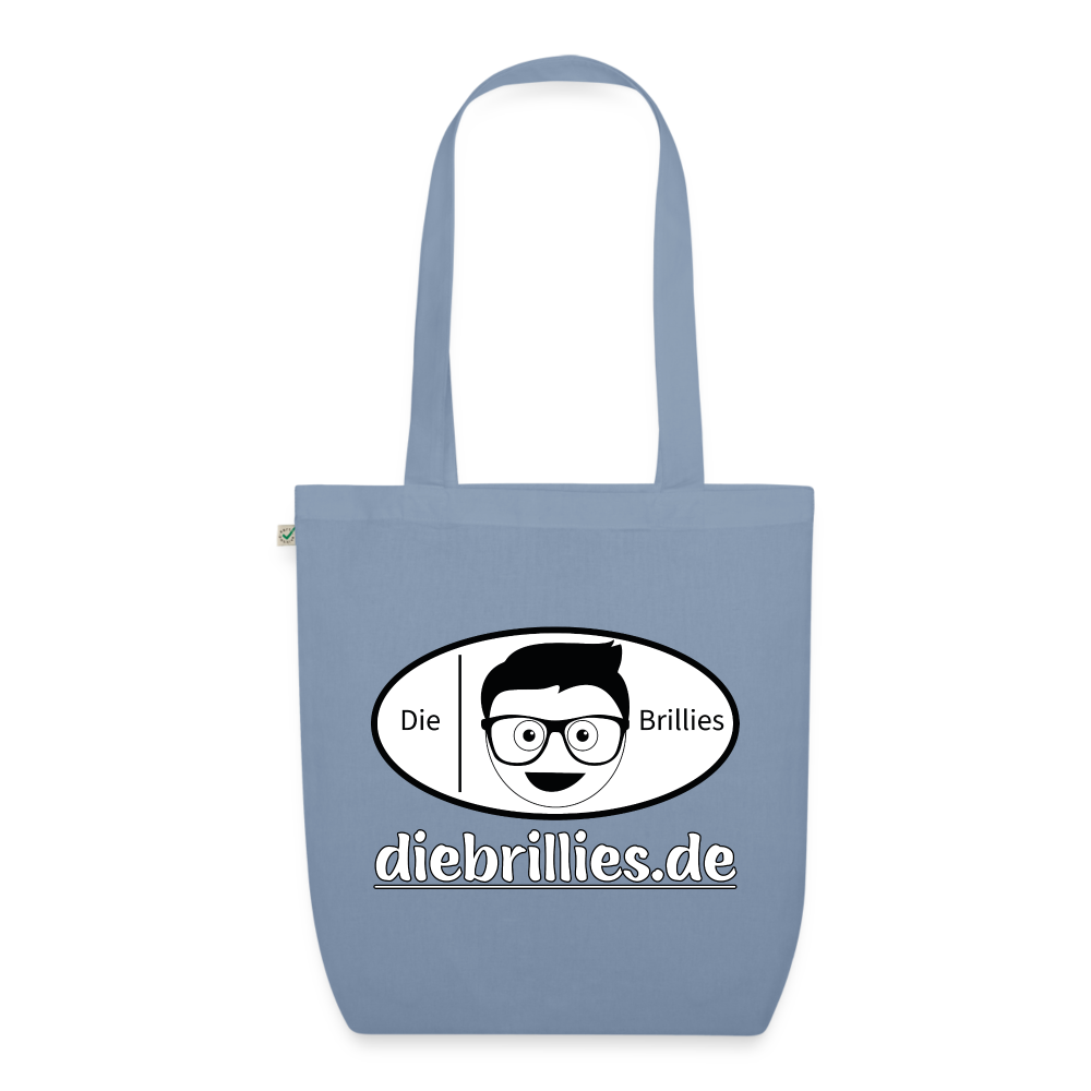 Die Brillies Fanedition - Stoffbeutel aus 100% Bio-Baumwolle - Blaugrau