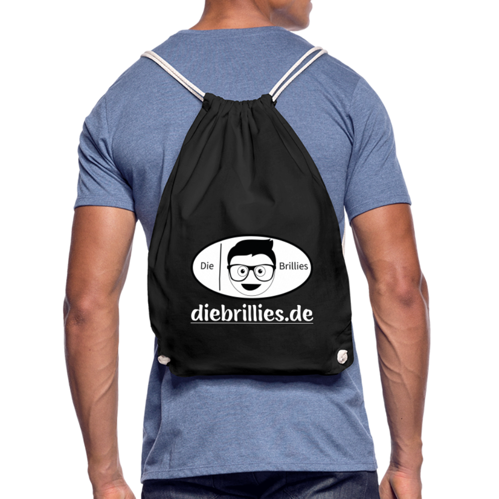 Die Brillies Fanedition - Turnbeutel aus 100% Baumwolle - Schwarz