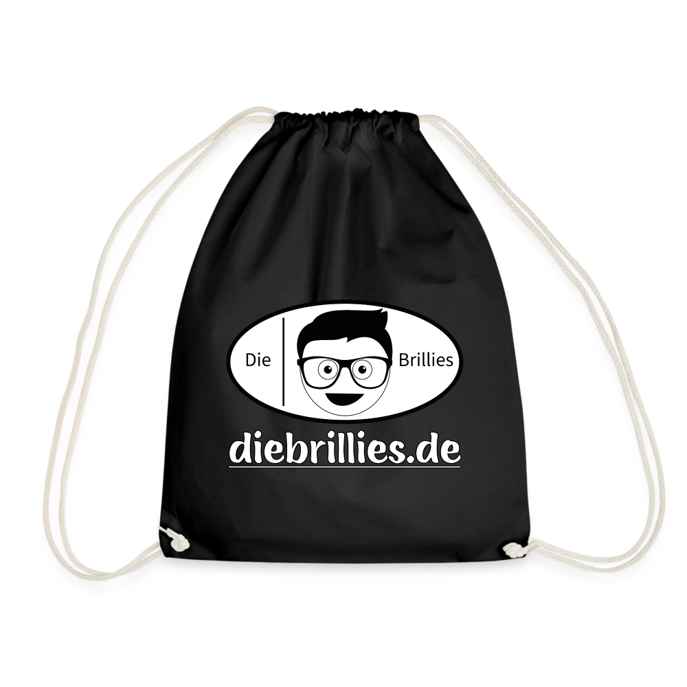 Die Brillies Fanedition - Turnbeutel aus 100% Baumwolle - Schwarz