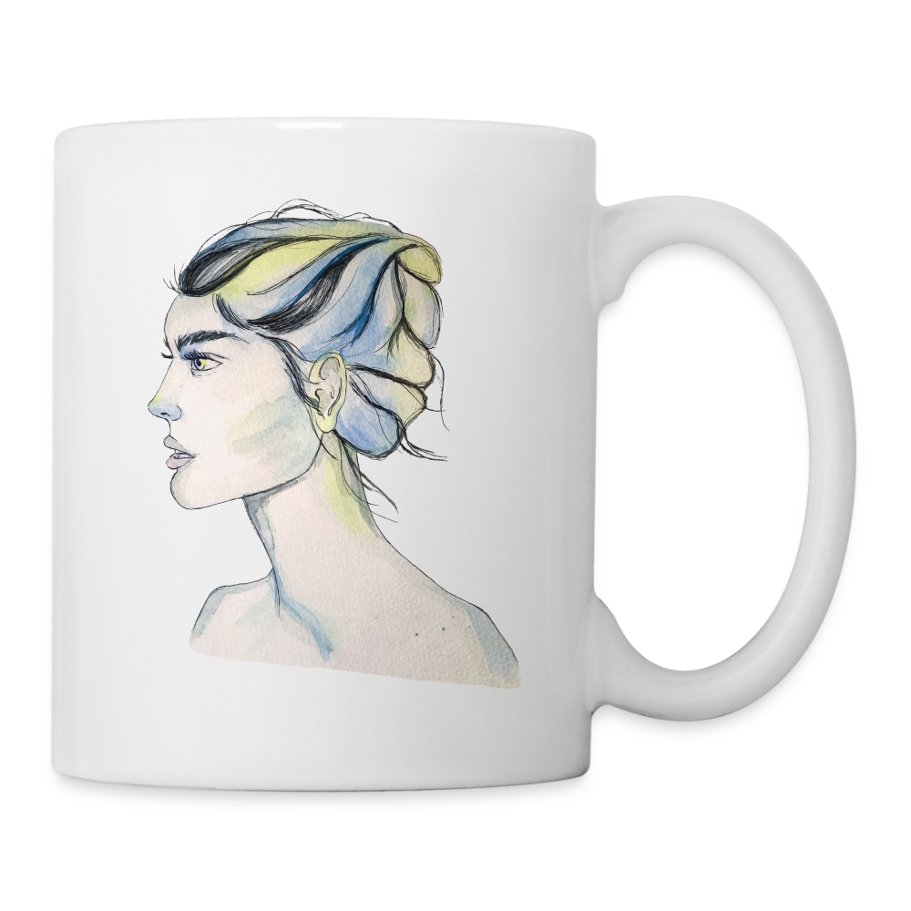 Portrait - Tasse 325 ml - weiß