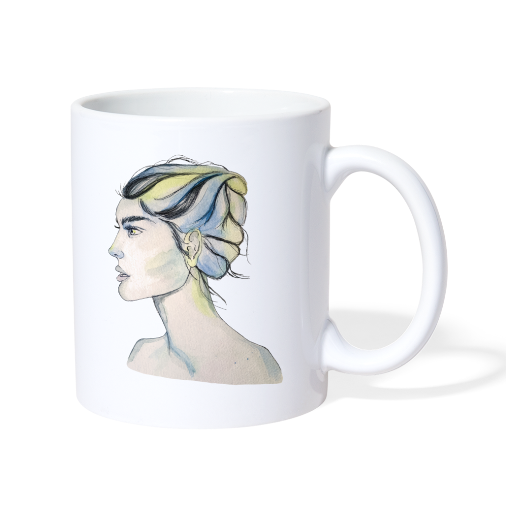 Portrait - Tasse 325 ml - weiß