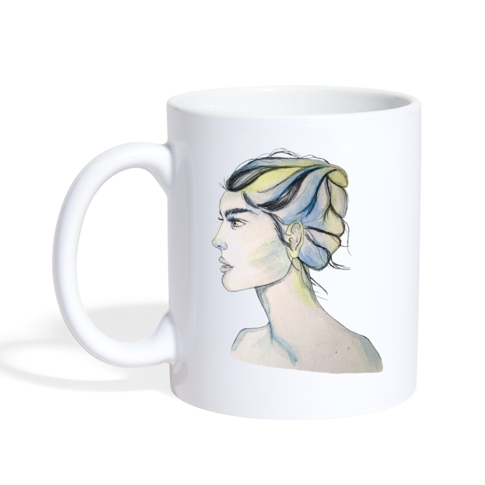 Portrait - Tasse 325 ml - weiß