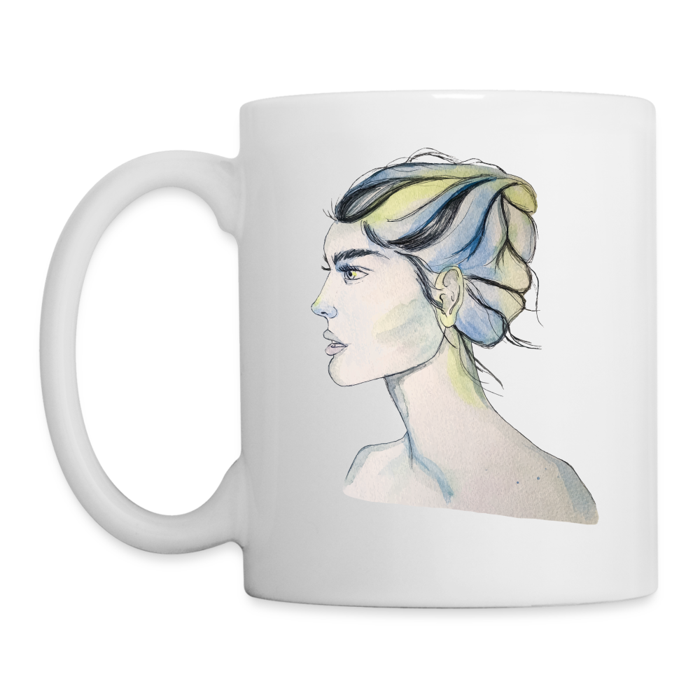 Portrait - Tasse 325 ml - weiß