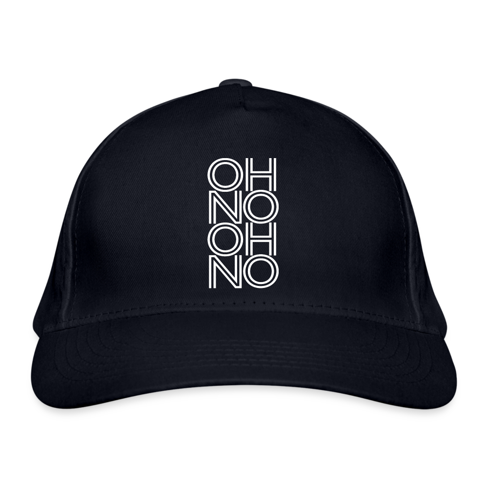 OH NO - Bio-Baseballkappe - Navy