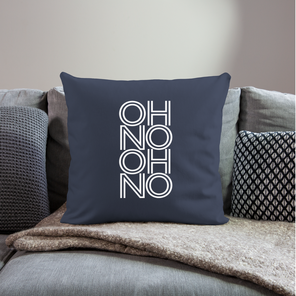 OH NO - Sofakissenbezug 44 x 44 cm - Navy