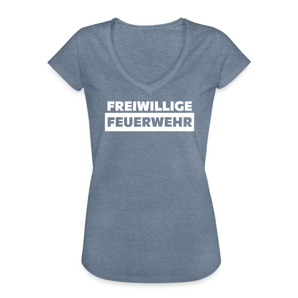 Freiwillige Feuerwehr - Frauen Vintage T-Shirt - Vintage Denim