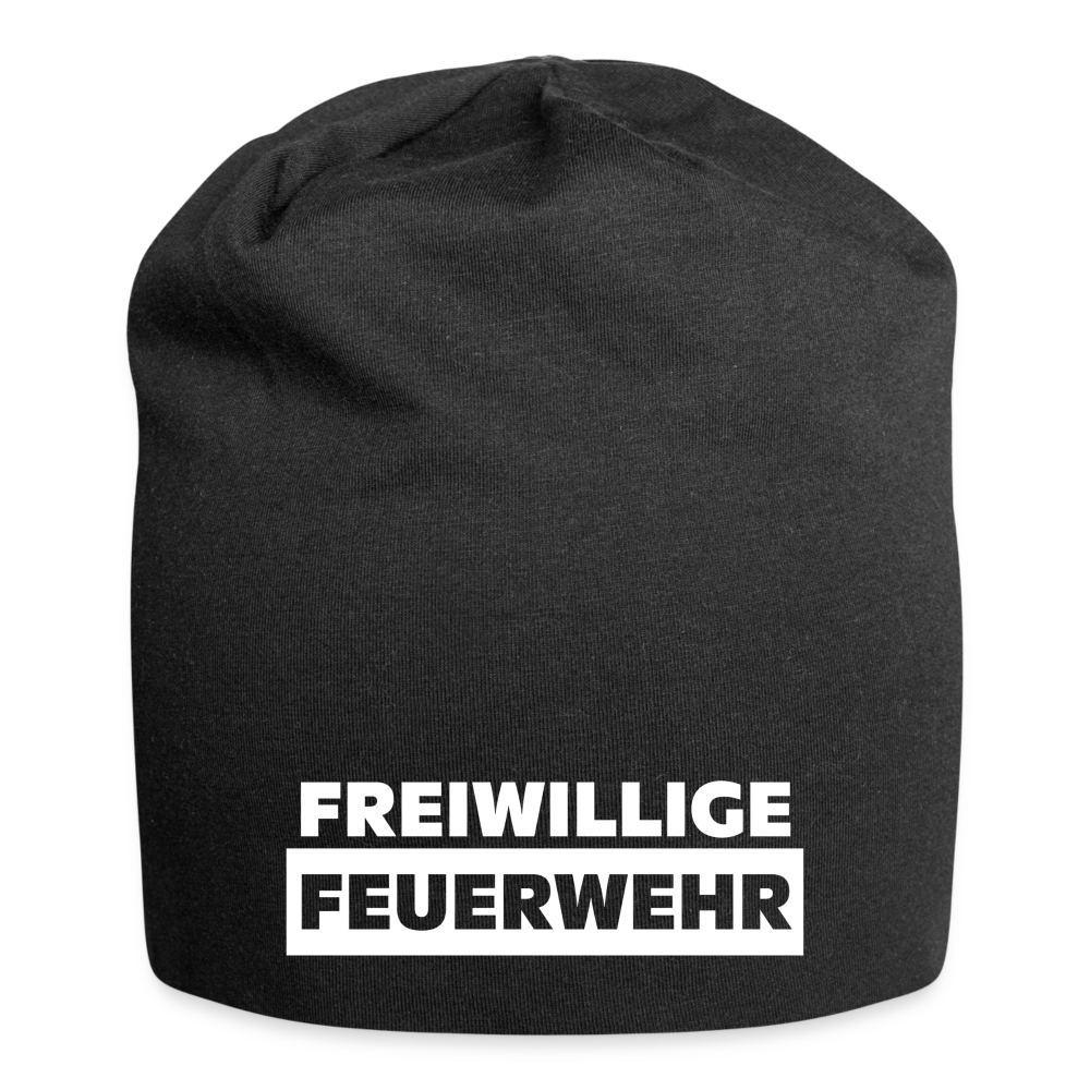 Freiwillige Feuerwehr - Jersey-Beanie - Schwarz