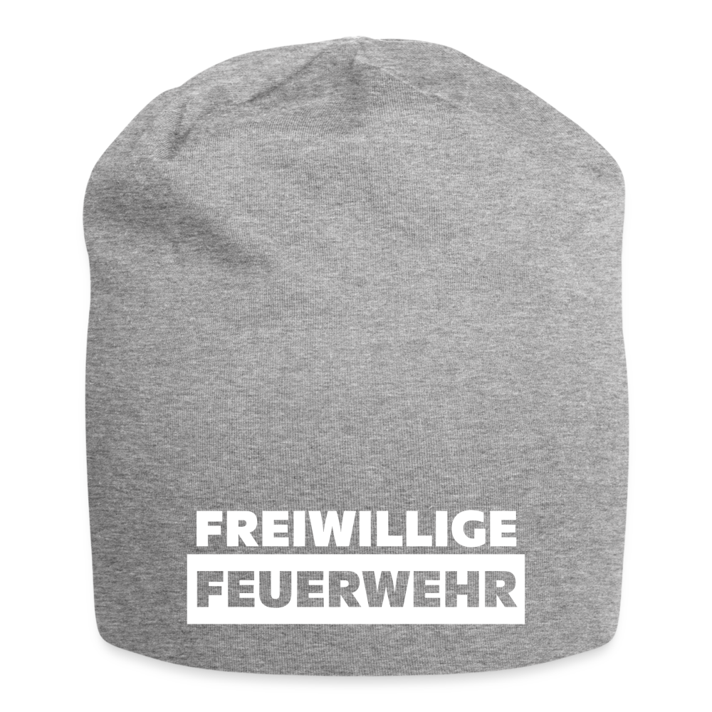 Freiwillige Feuerwehr - Jersey-Beanie - Grau meliert